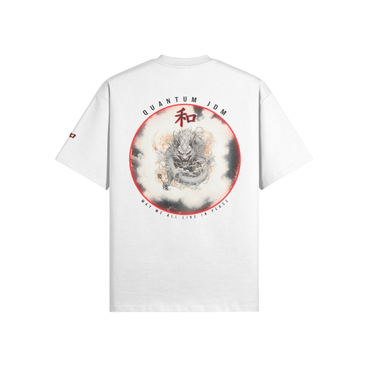 JDM peace dragon 425gsm Oversized/Heavyweight t-shirt